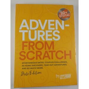 Adventures from Scratch Couples Edition  Scratch Off Adventure Book New Unopened